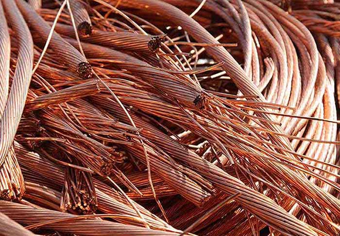 Waste Copper Wire Scrap Baler