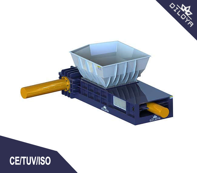 Hopper Feed Waste Cans Compactor Machine